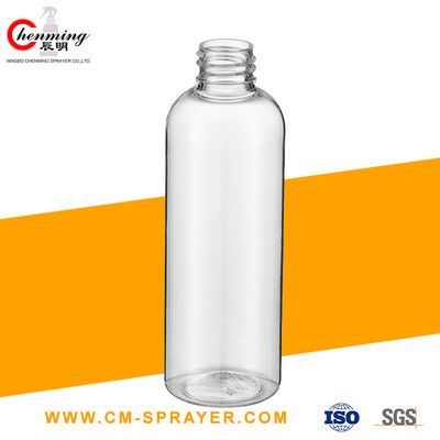 Gel Sanitizer Hand Wash Pet Bottle Pump 250ml 100ml Clear Round Press  Container