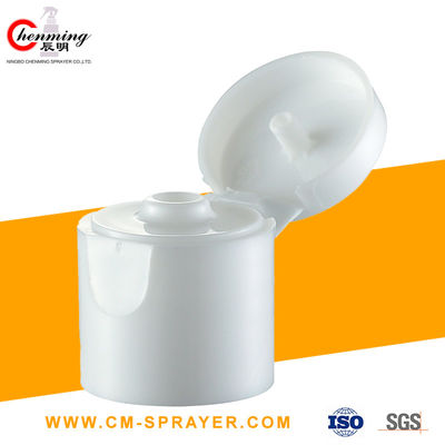 24mm 28mm 24/410 24-415 Flip Top Caps White For Cosmetic Bottle Plastic