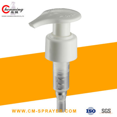 Good price 28/410 Spring Ribbed Lotion Pump Dispenser Black White Lotion Dispenser Pump Head online
