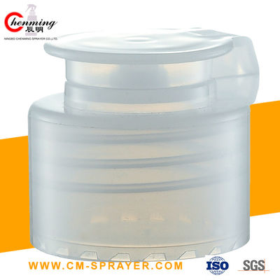 Good price 24-410 White Pp Plastic Ribbed Flip Top Caps For Toothpaste Tubes online